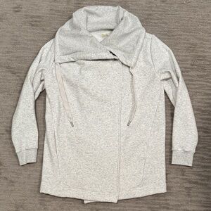 Zella Amazing Cozy Wrap Jacket Heather Gray Size Small